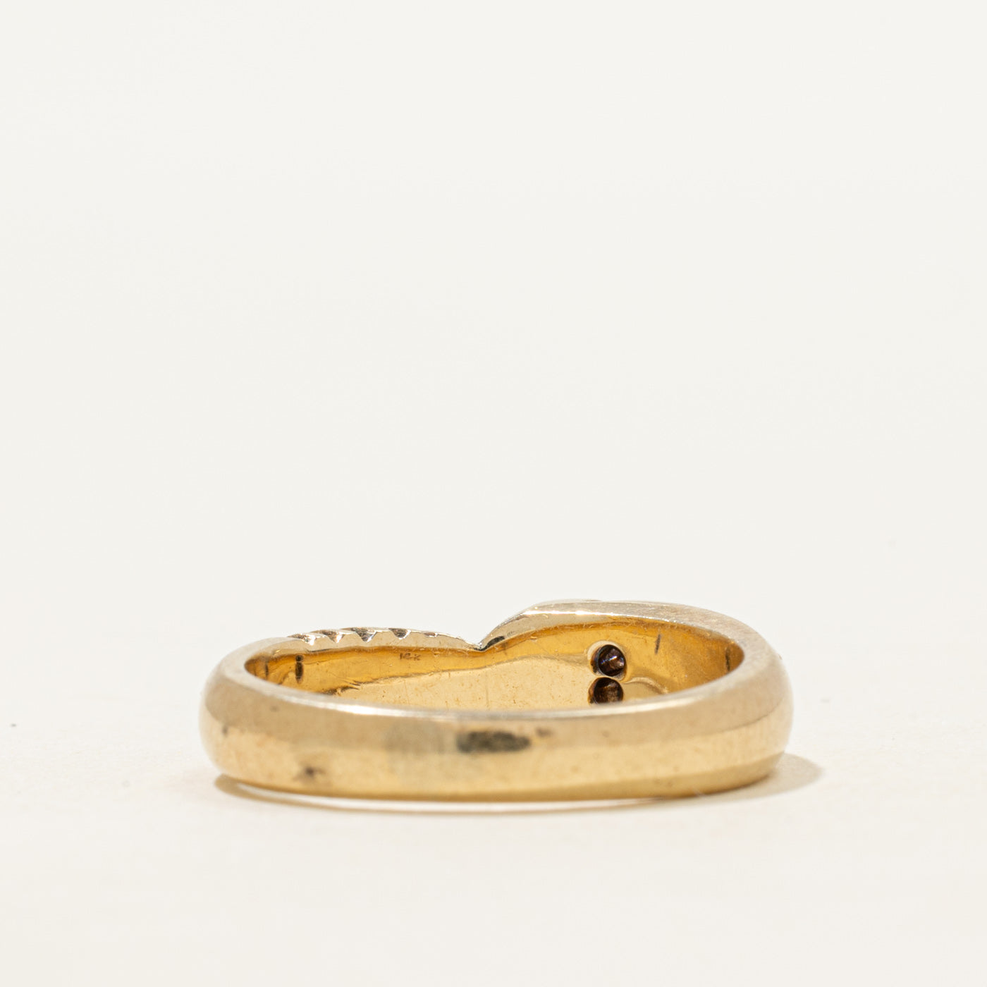 Diamond Fluted Abstract Ring | SZ 6.5