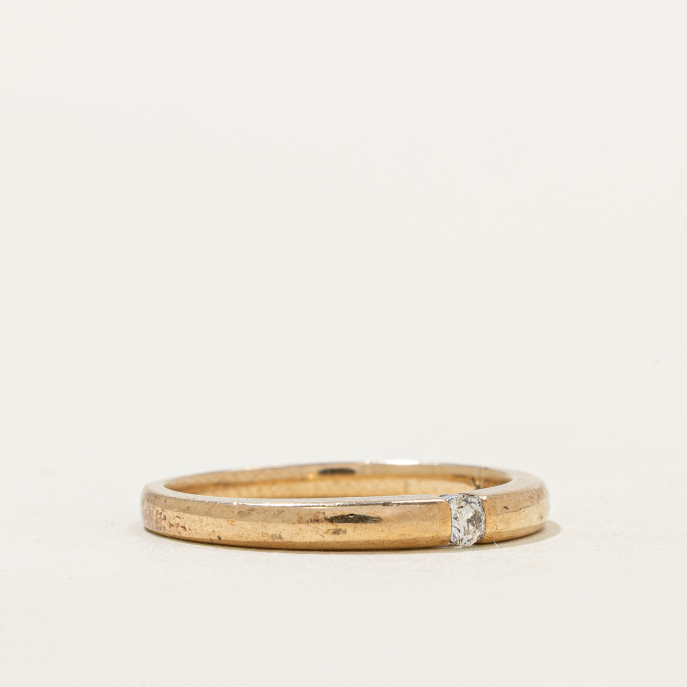 Tension Set Diamond Petite Ring | SZ 5.75