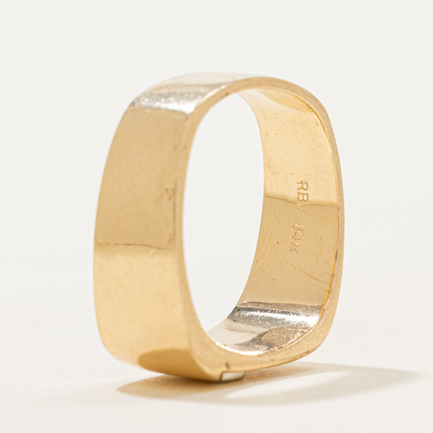 Diagonal Diamond Soft Square Band | SZ 8
