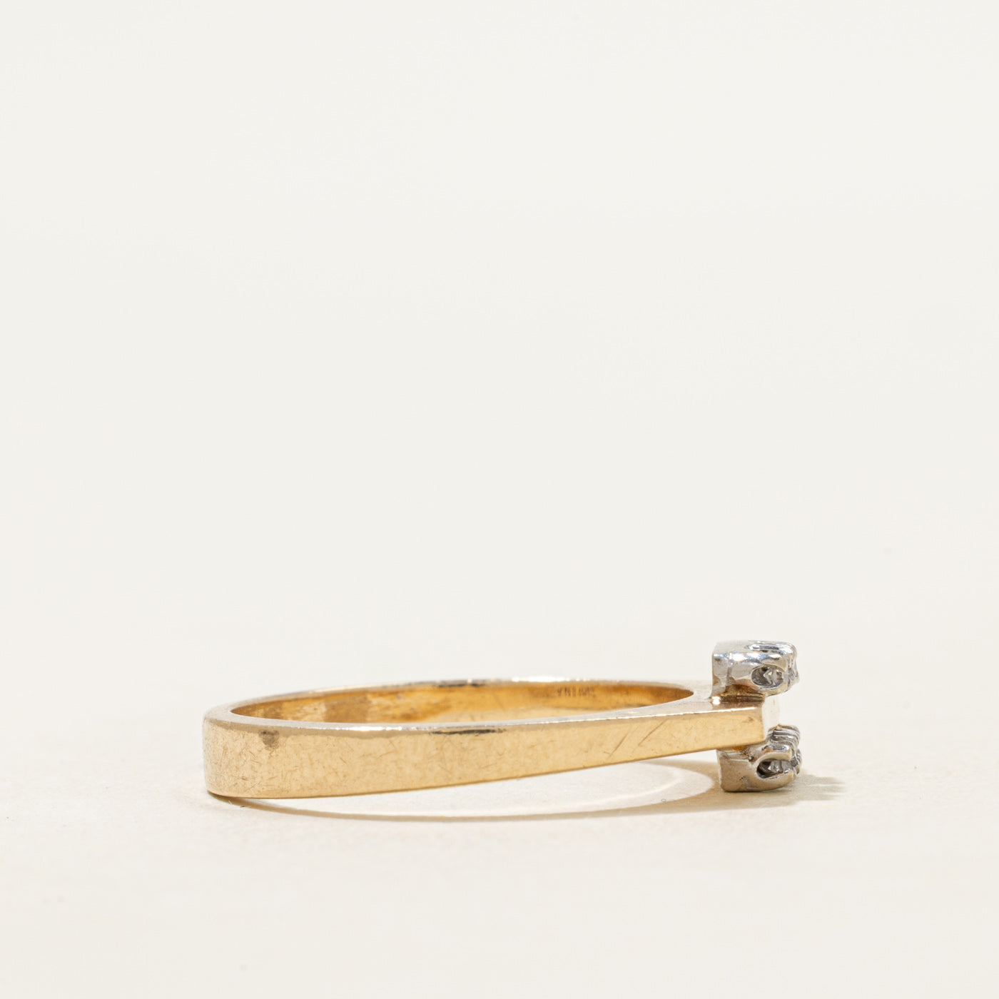 Double Row Diamond Ring | SZ 6.25