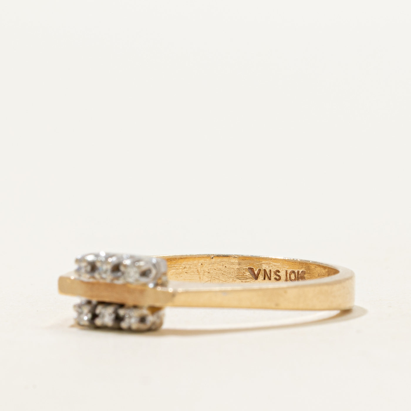 Double Row Diamond Ring | SZ 6.25