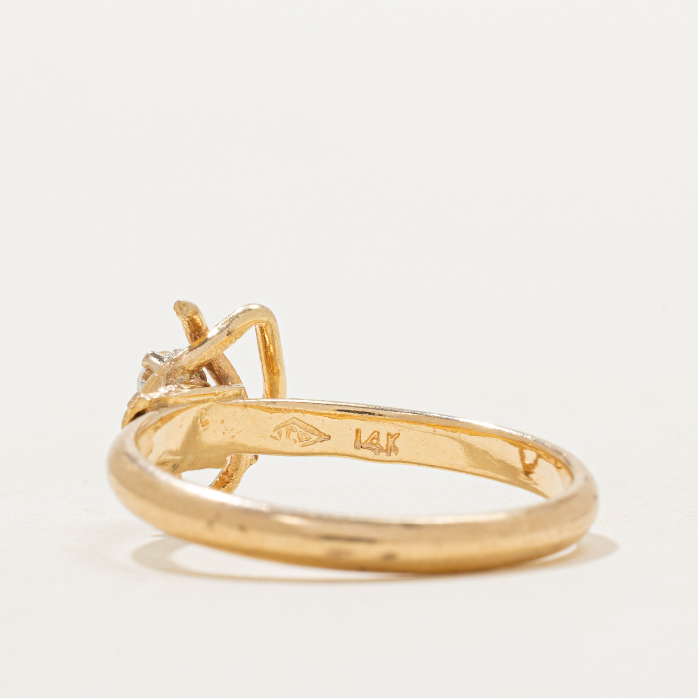 Diamond Openwork Heart Ring | 0.06ct | SZ 7.25