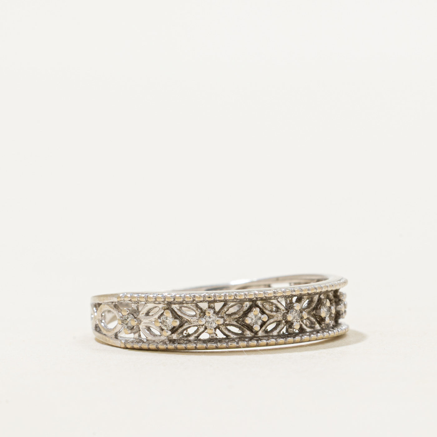 Diamond Openwork Band | SZ 7