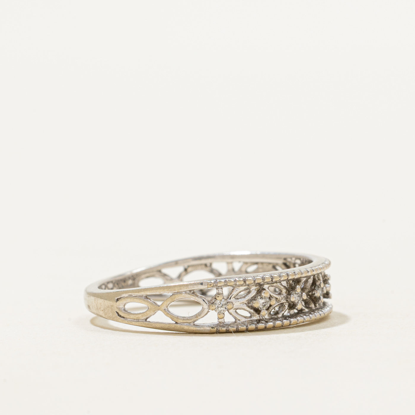 Diamond Openwork Band | SZ 7