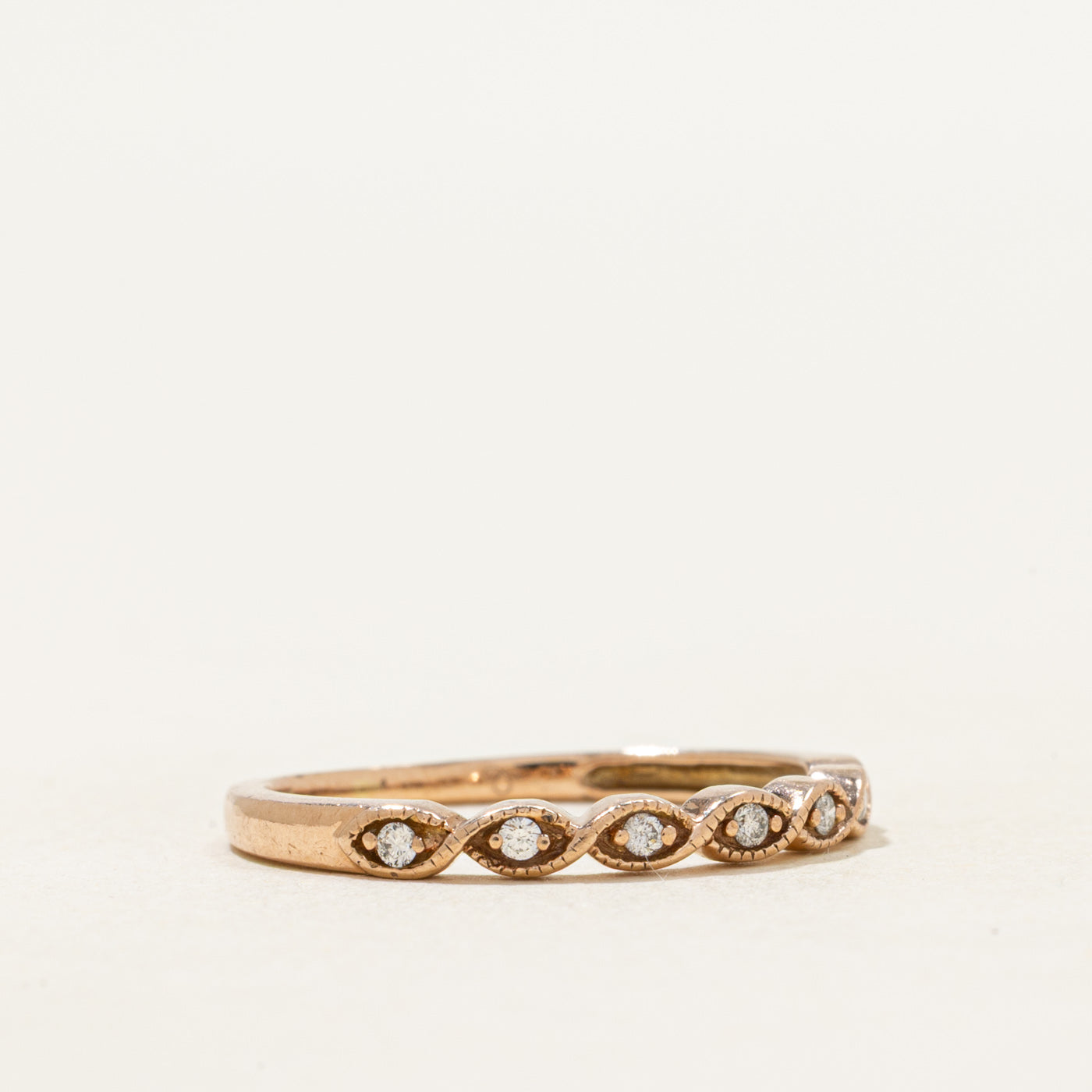 Semi-Eternity Diamond Marquise Band | 0.05ctw | 2.25mm | SZ 6