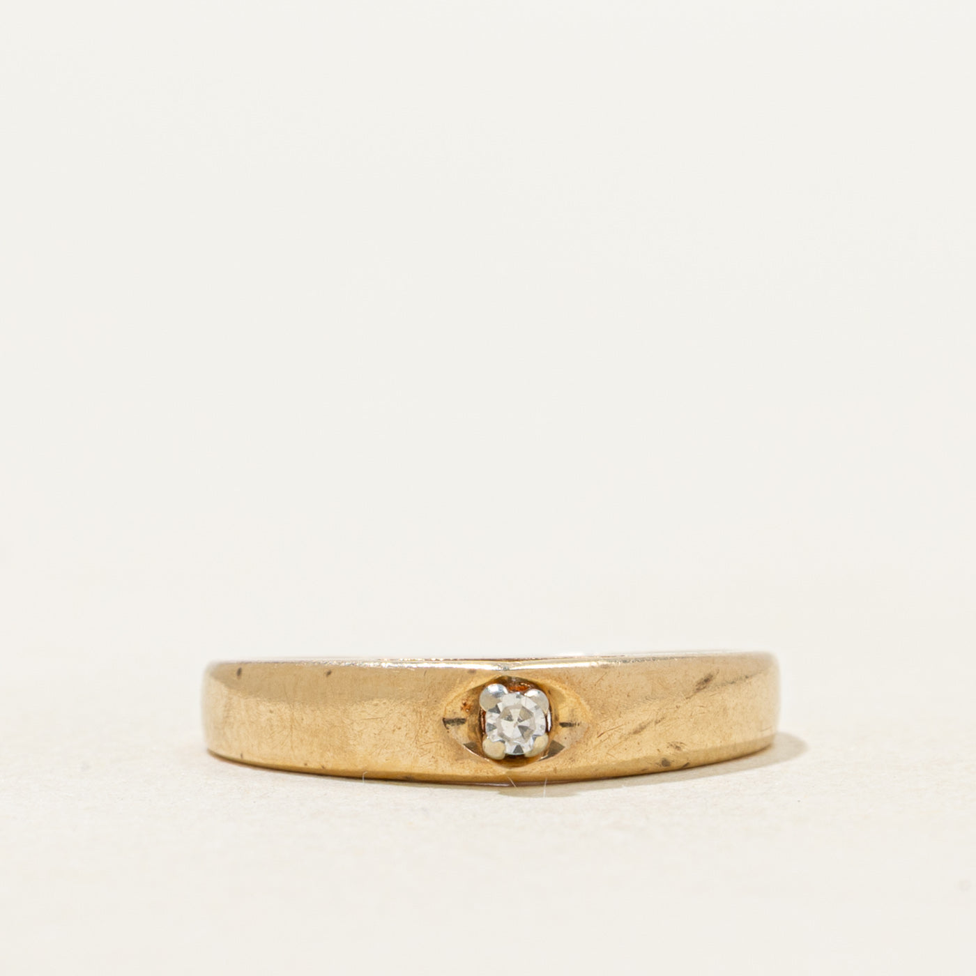 Solitiare Diamond Petite Ring | SZ 3