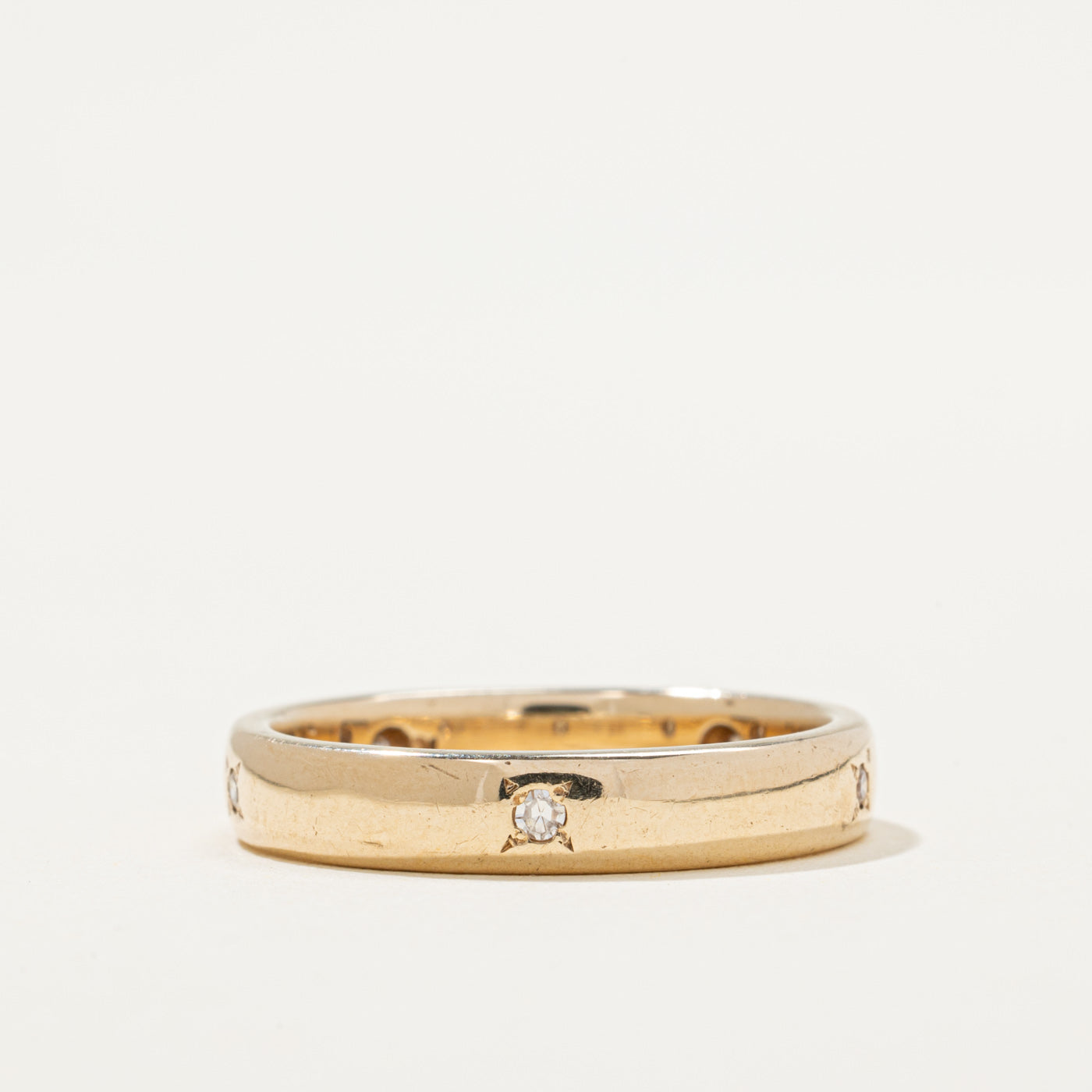 Flush Set Diamond Eternity Band | 0.08ctw | SZ 8.5