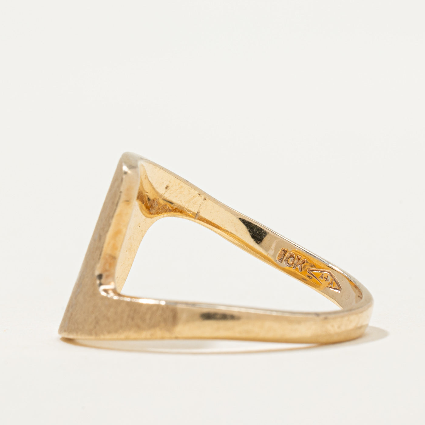 Three Stone Diamond Bypass Ring | 0.03ctw | SZ 6.25