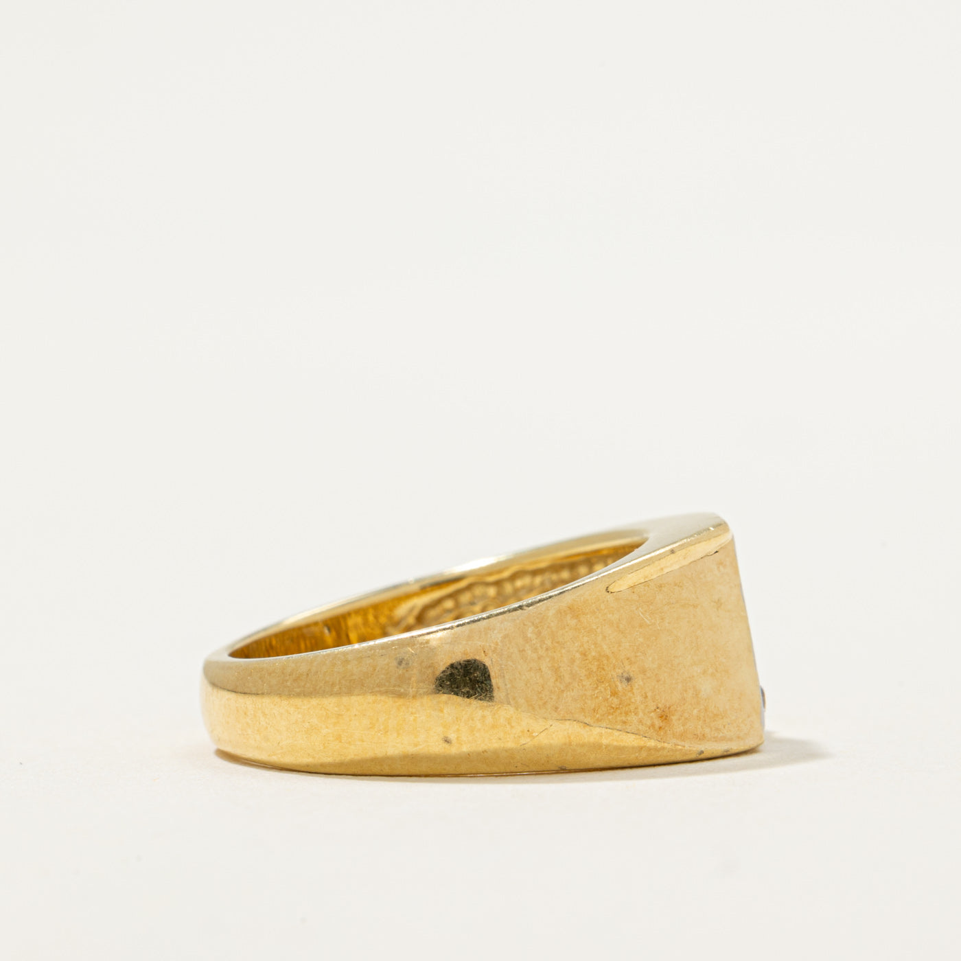 Diamond 'L' Initial Ring | 0.06ctw | SZ 6