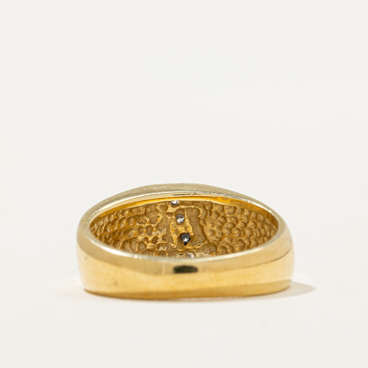 Diamond 'L' Initial Ring | 0.06ctw | SZ 6