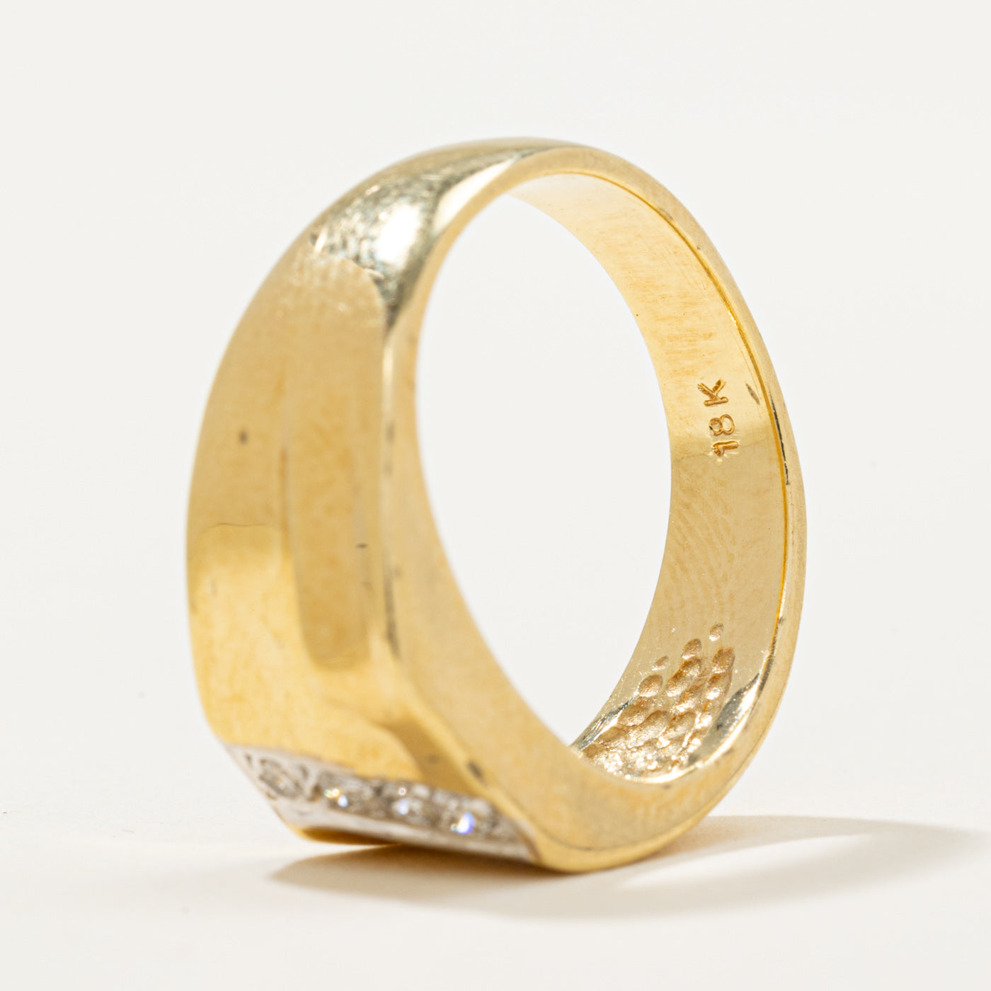 Diamond 'L' Initial Ring | 0.06ctw | SZ 6