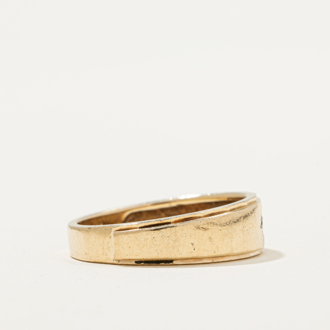 Star Set Diamond Band | 0.02ct | SZ 6
