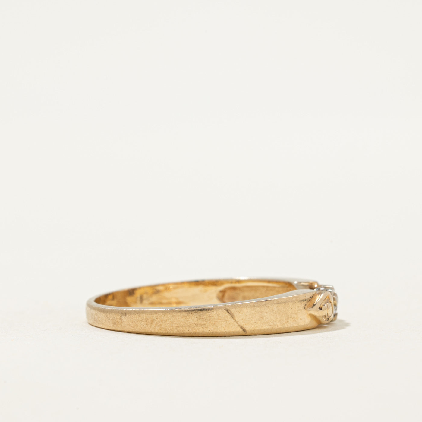 Diamond Heart Ring | 0.01ct | SZ 7.5