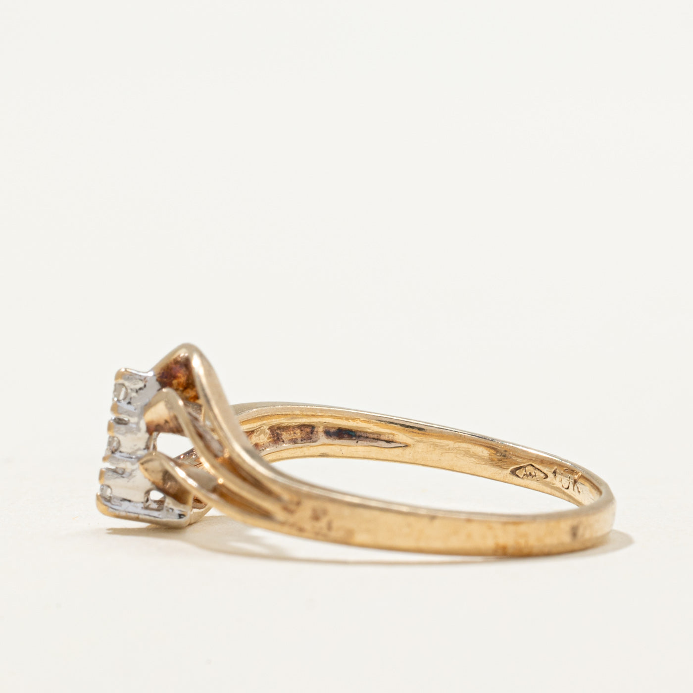 Diamond Triple Wave Ring | 0.03ctw | SZ 5.5