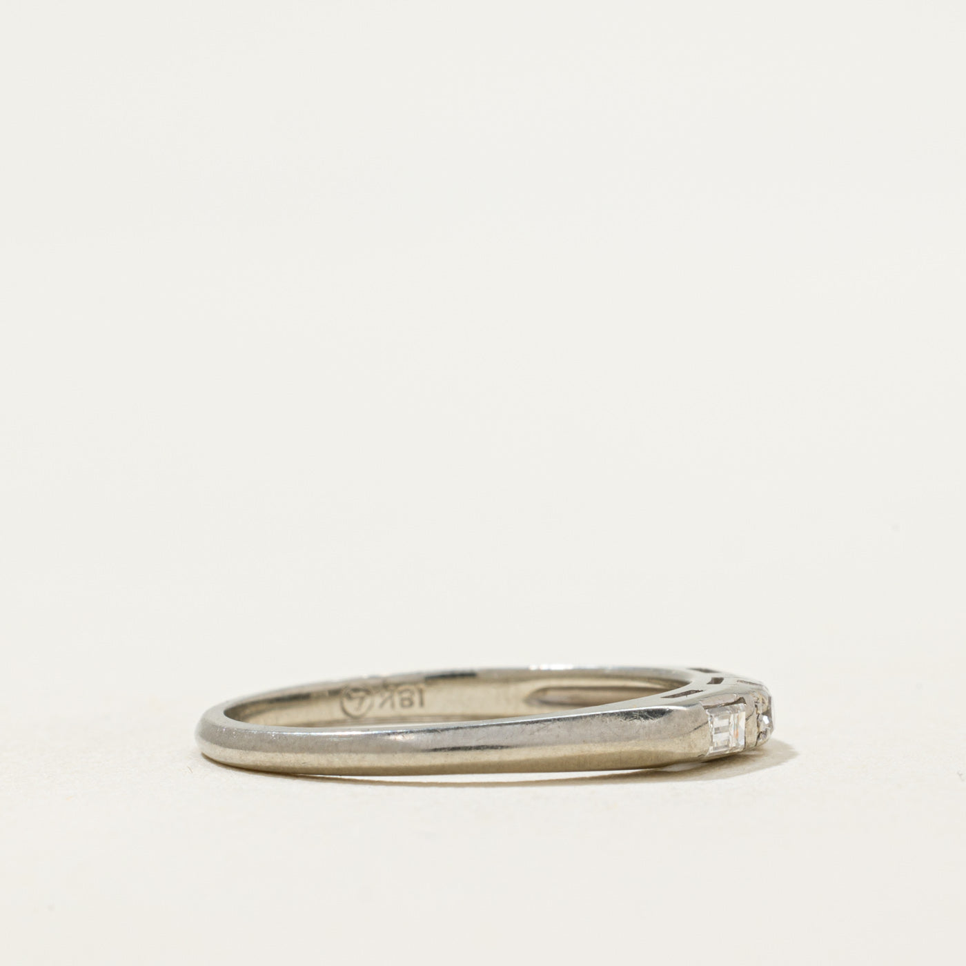 Three Stone Multi Cut Diamond Band | 0.08ctw | SZ 5