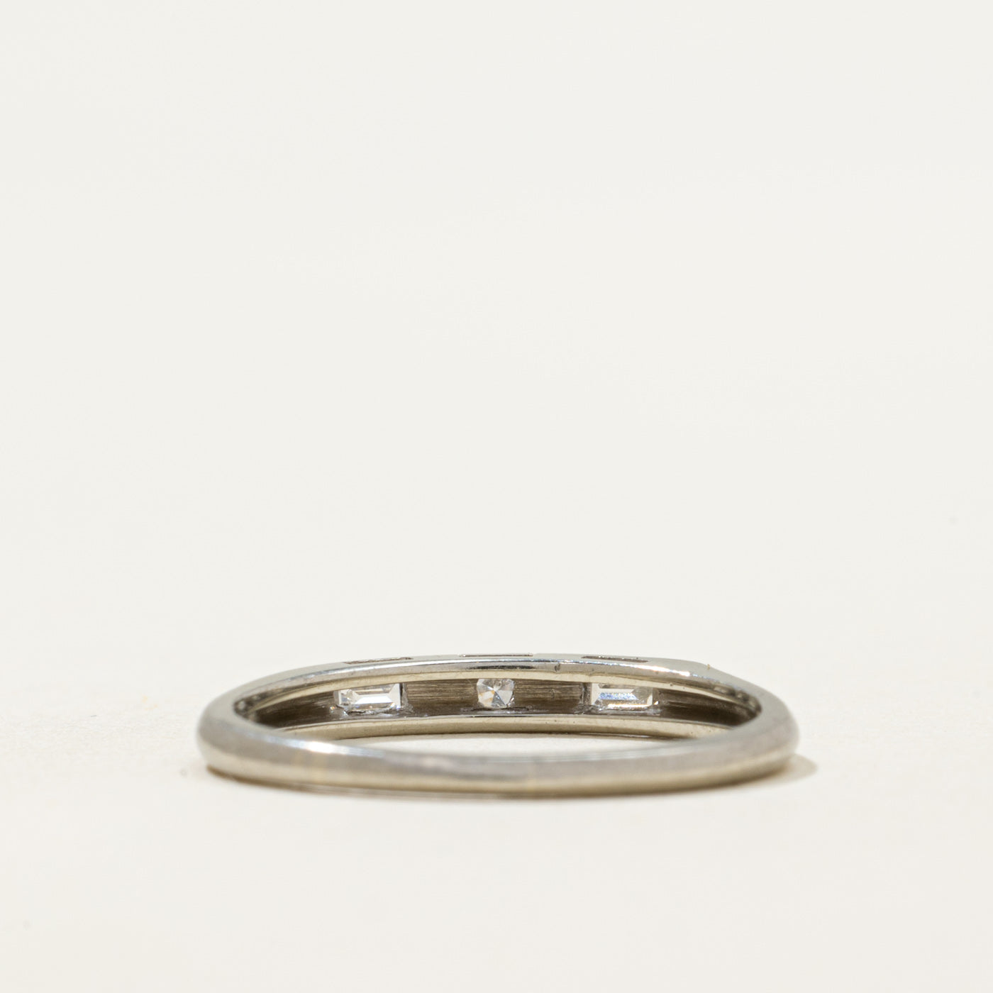 Three Stone Multi Cut Diamond Band | 0.08ctw | SZ 5