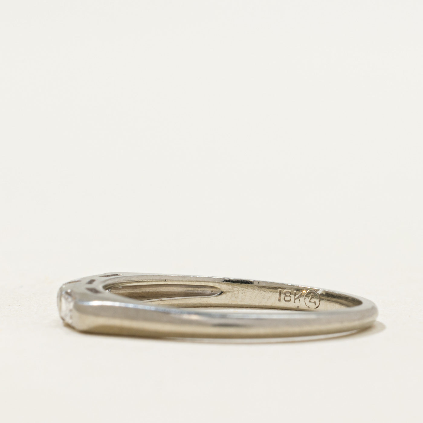 Three Stone Multi Cut Diamond Band | 0.08ctw | SZ 5