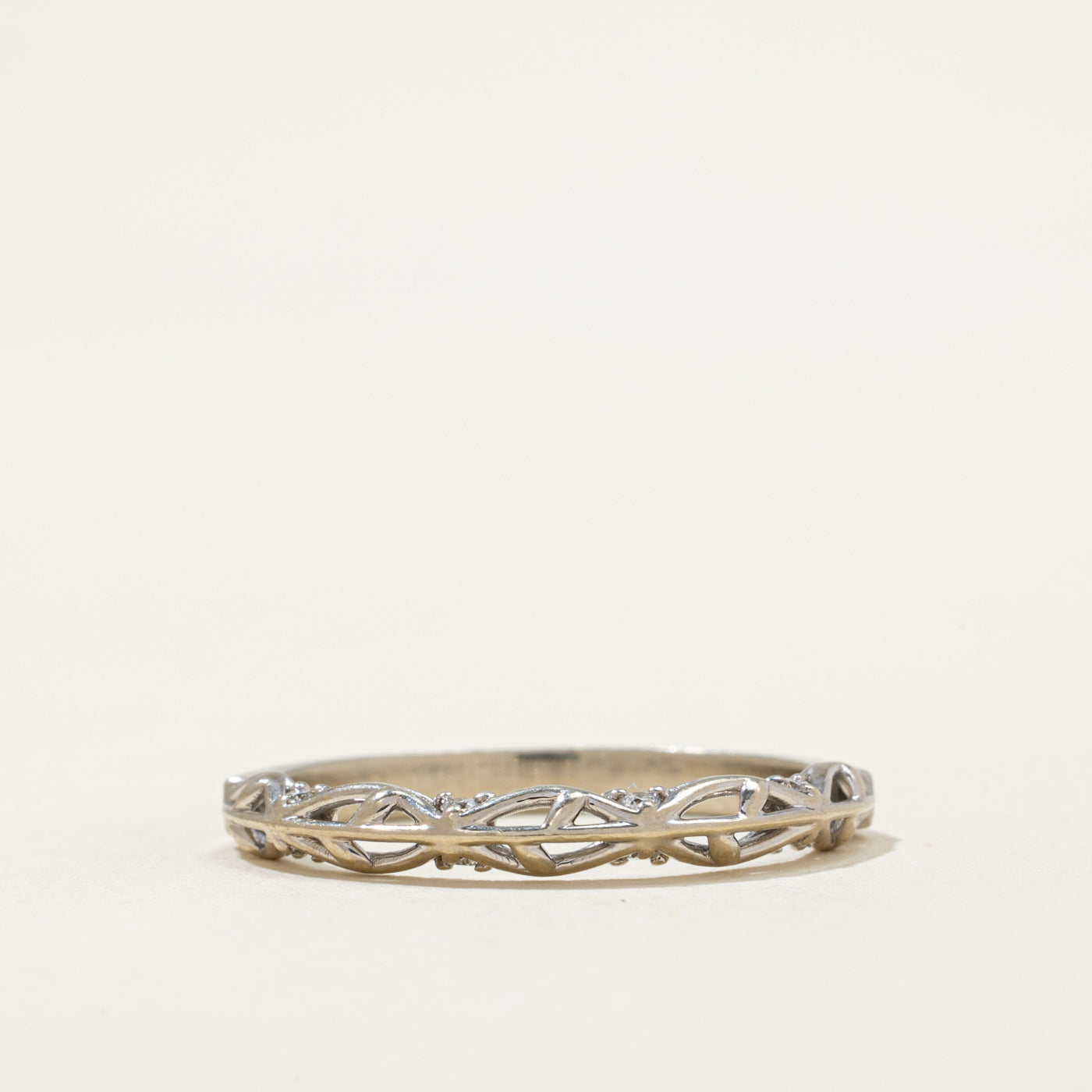 Diamond Openwork Ring | 0.04ctw | SZ 7.75