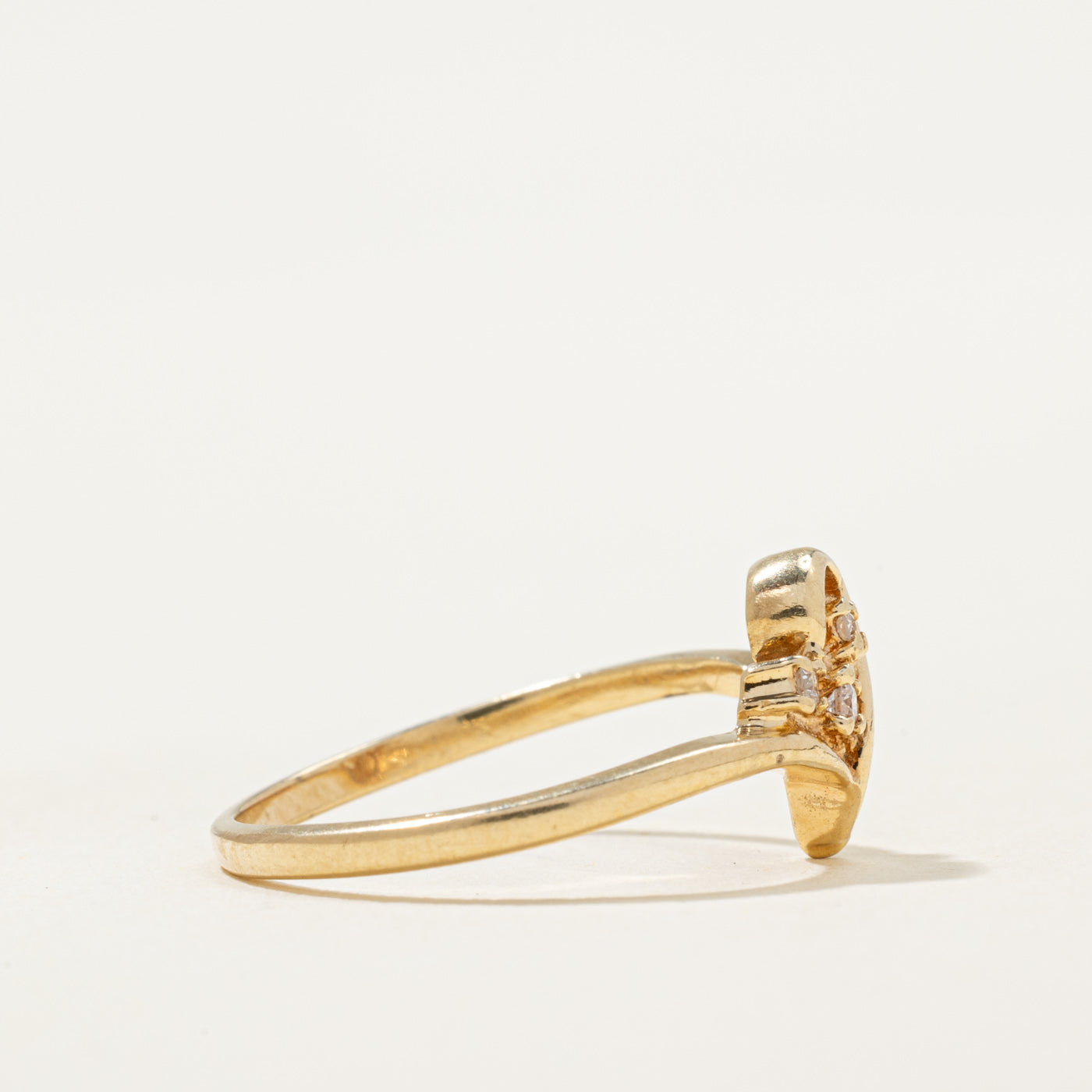Diamond Abstract Design Ring | 0.03ctw | SZ 6.25