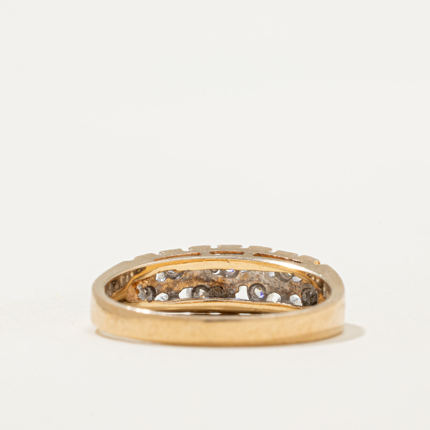 Diamond Multi Column Ring | 0.07ctw | SZ 6.75