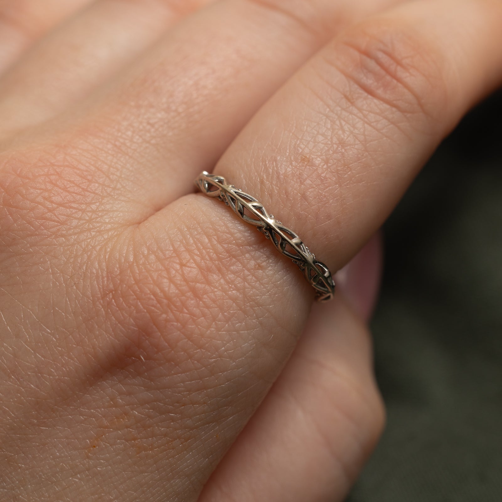 Diamond Openwork Ring | 0.04ctw | SZ 7.75