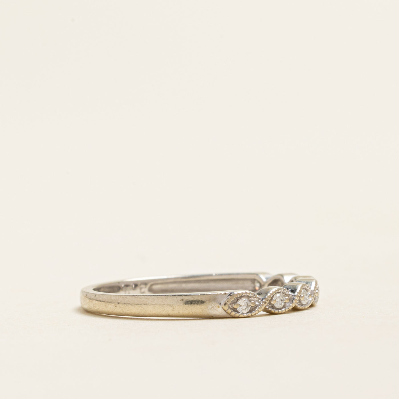 Semi Eternity Diamond Band | 0.06ctw | 2.25mm | SZ 7