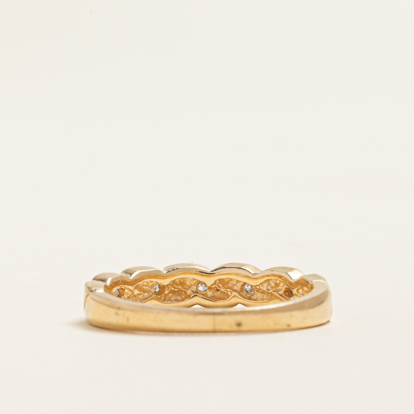 Semi Eternity Diamond Ring | 0.07ctw | SZ 5.25