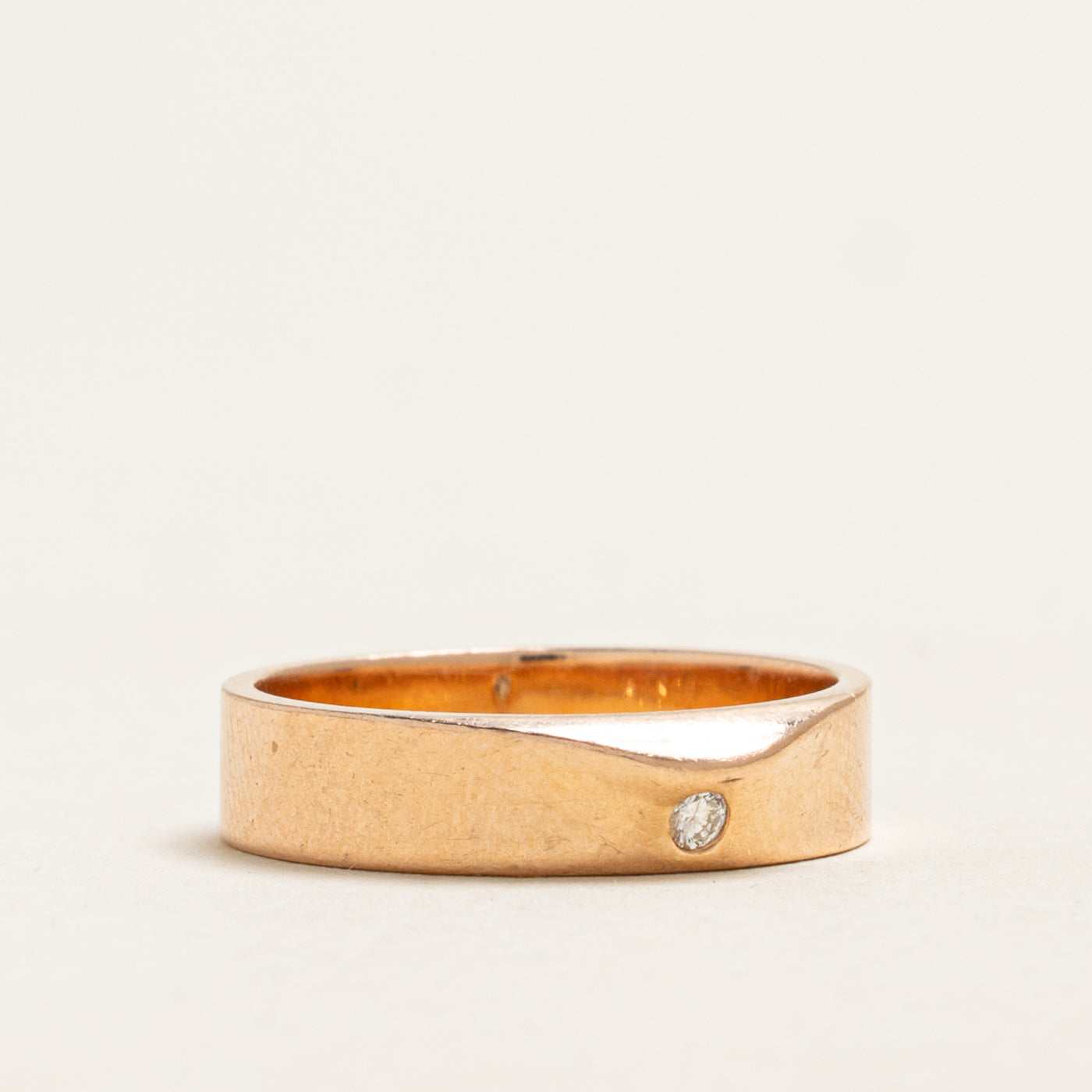 Flush Set Diamond Band | 0.02ct | 4.45mm | SZ 5.5