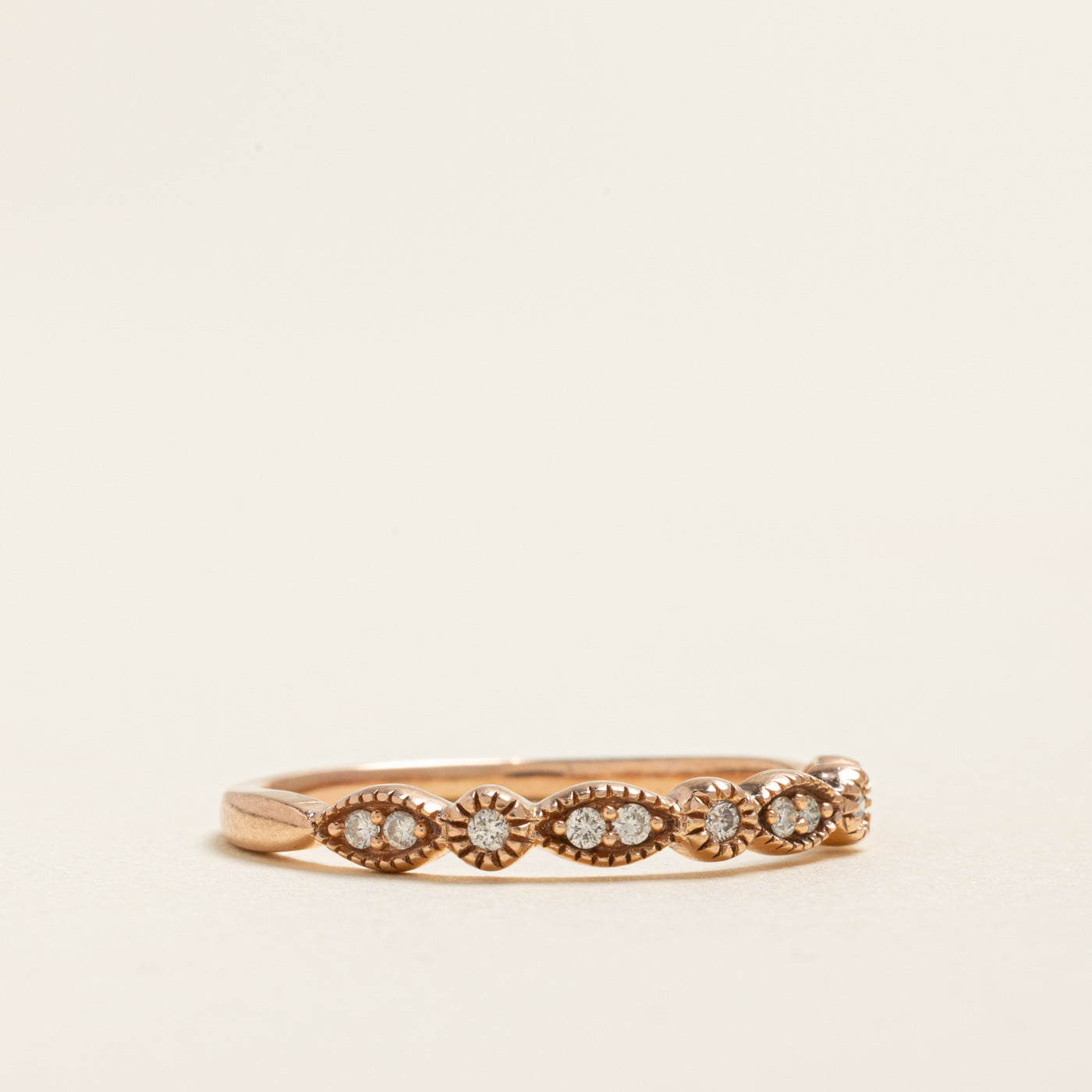 Semi Eternity Diamond Ring | 0.12ctw | SZ 9
