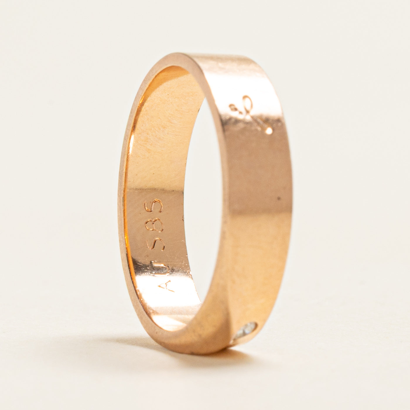 Flush Set Diamond Band | 0.02ct | 4.45mm | SZ 5.5