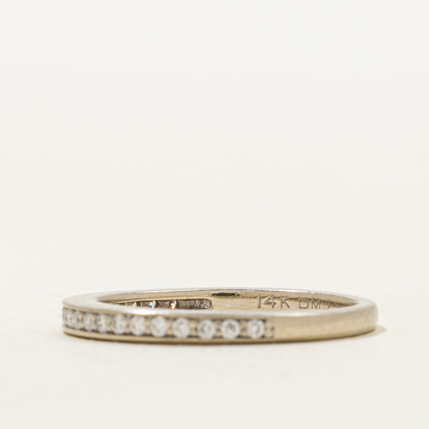 18k Semi Eternity Channel Set Diamond Band | SZ 5.75