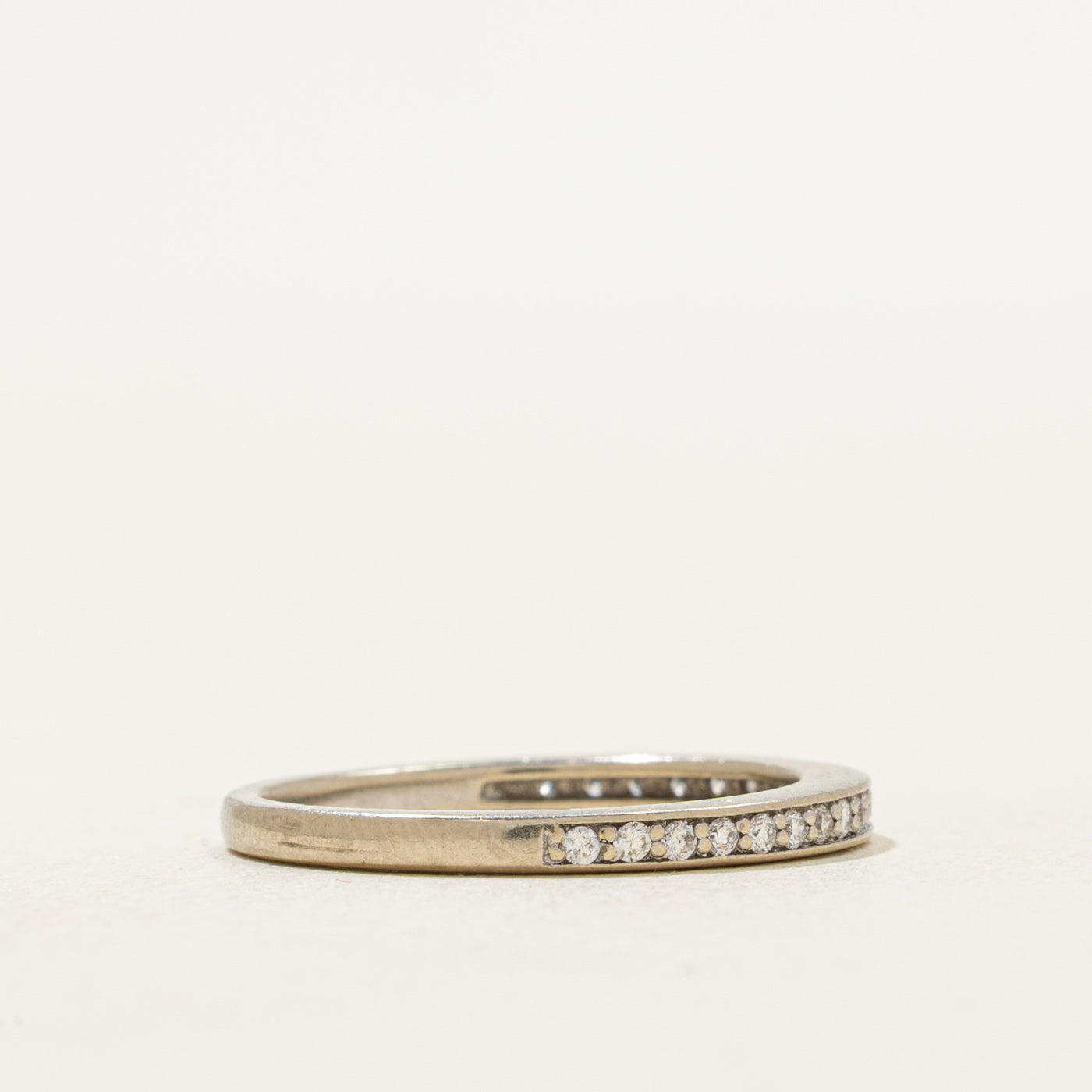 18k Semi Eternity Channel Set Diamond Band | SZ 5.75