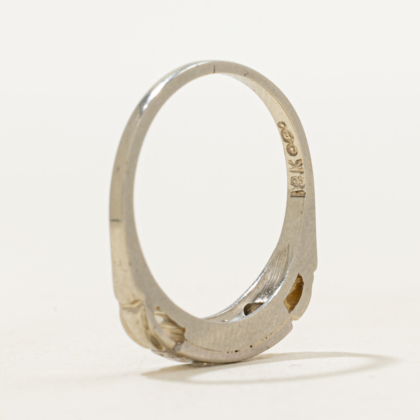 18k Four Stone Diamond Band | SZ 5