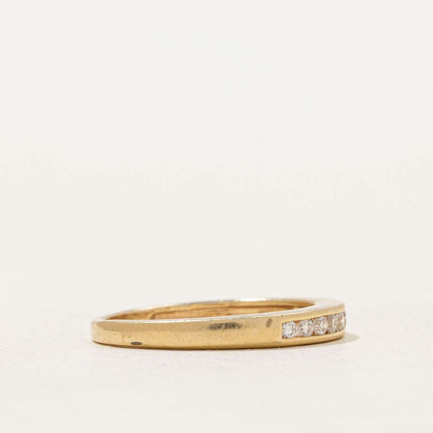 Semi Eternity Channel Set Diamond Band | SZ 4.5