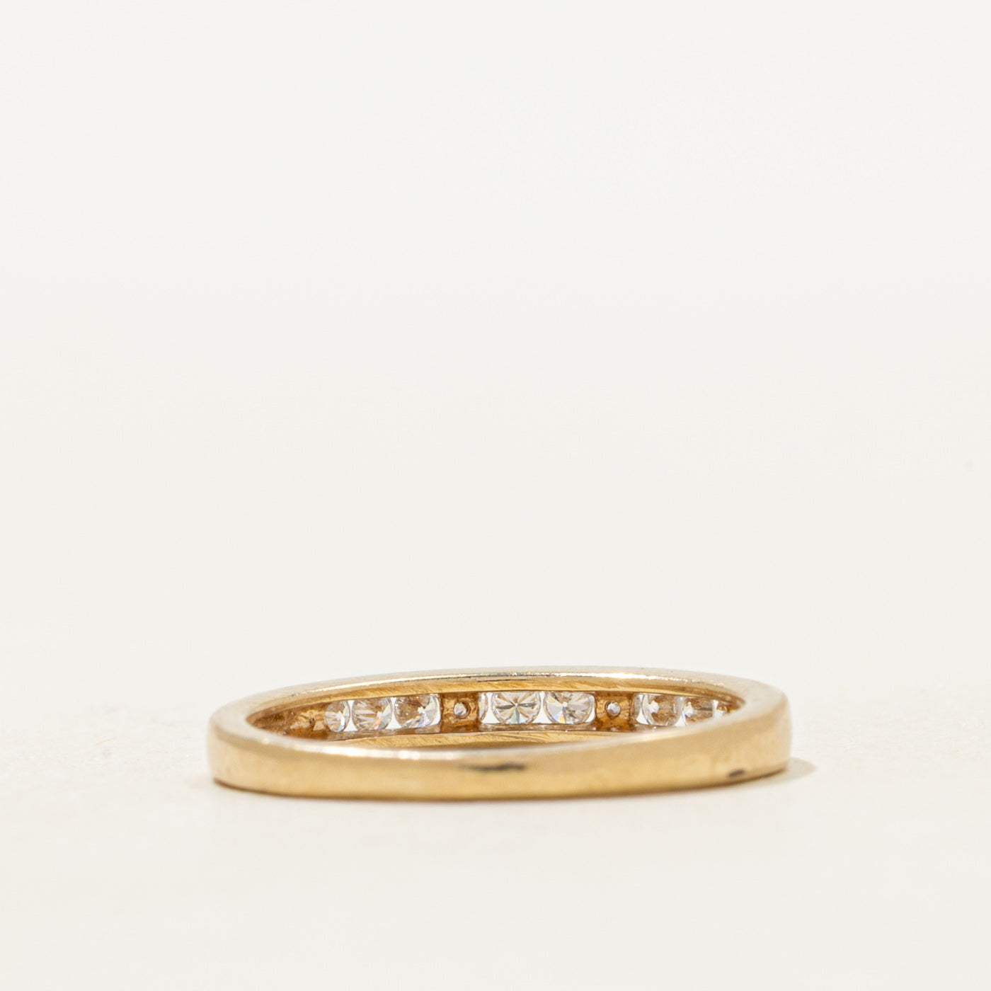 Semi Eternity Channel Set Diamond Band | SZ 4.5