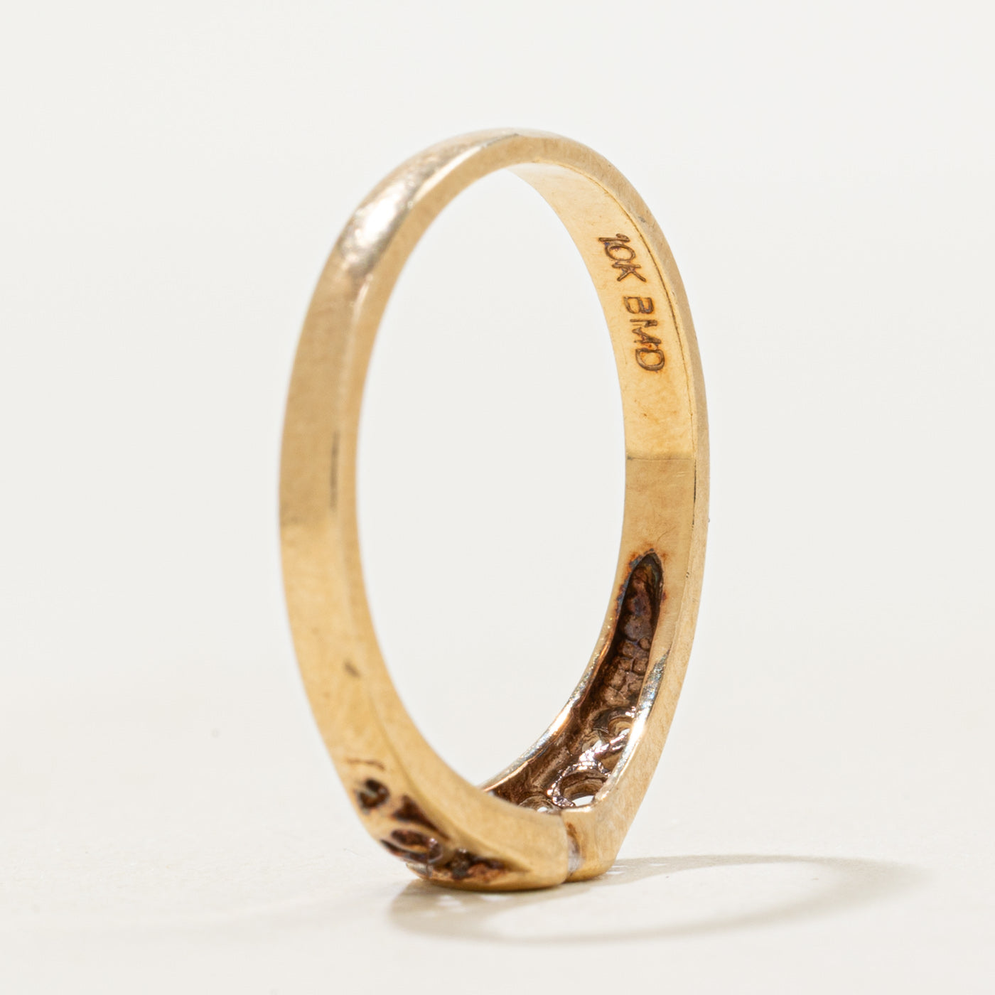 Diamond Scrollwork Heart Ring | SZ 6.25