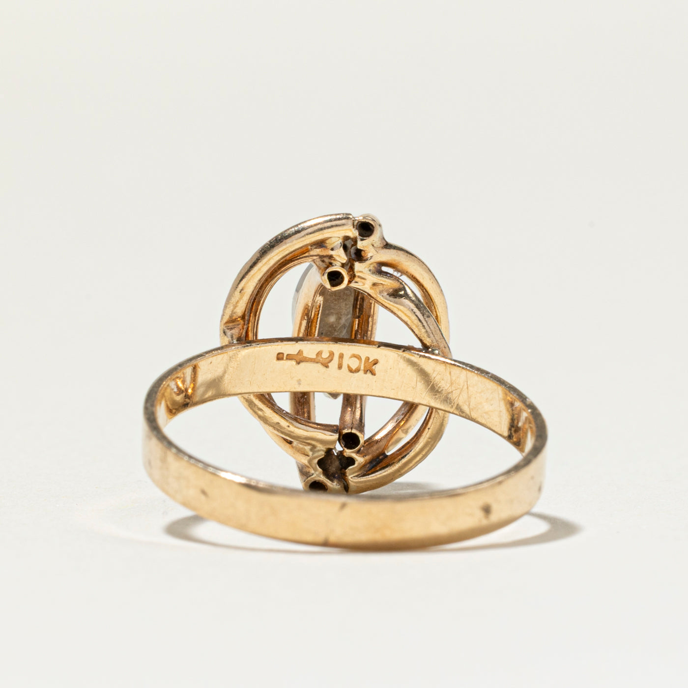 Diamond Abstract Cocktail Ring | SZ 5.75