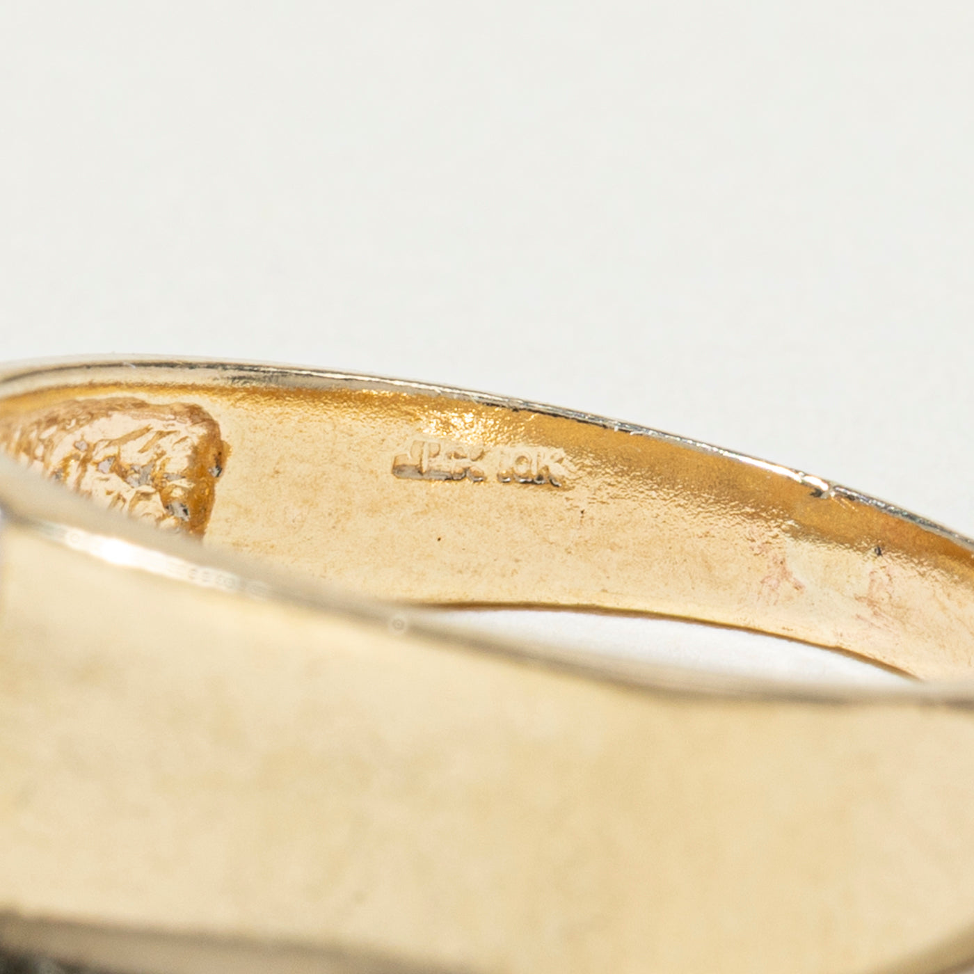 Bague colonne à trois diamants | Taille 5