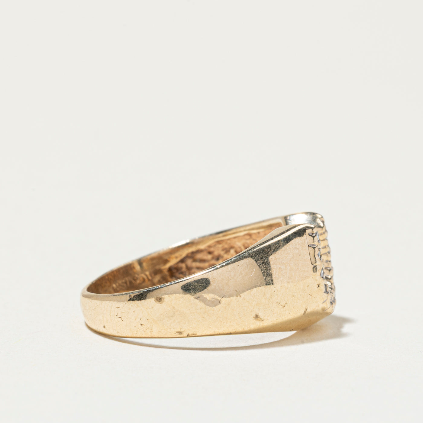 Bague fer à cheval en diamant | Taille 7