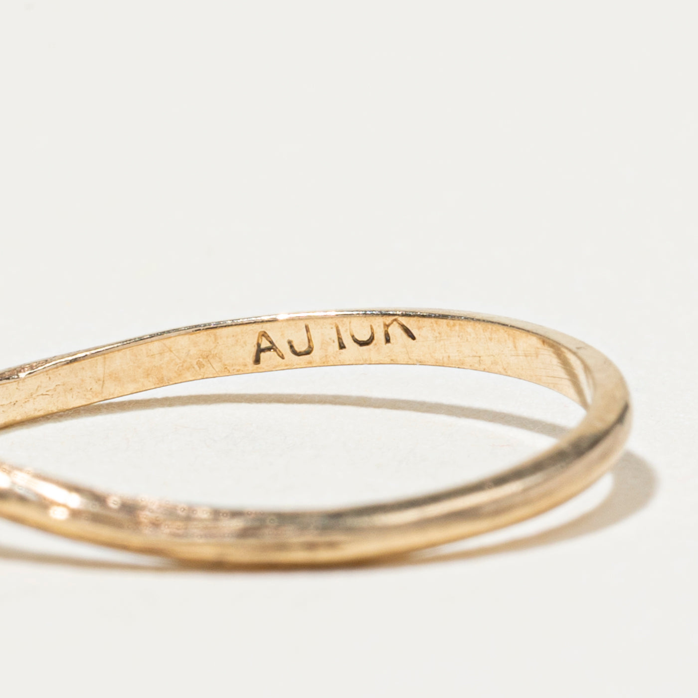 Bague florale ajourée en diamants | Taille 3,5