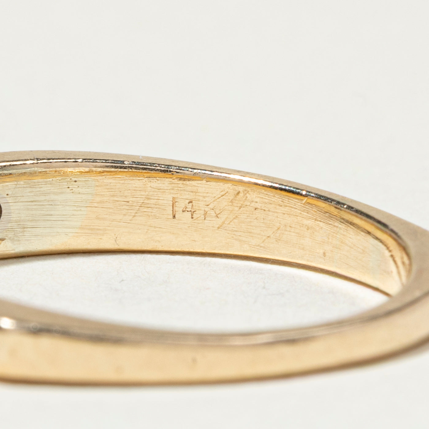 Diamond Marquise Cluster Textured Ring | SZ 8.5