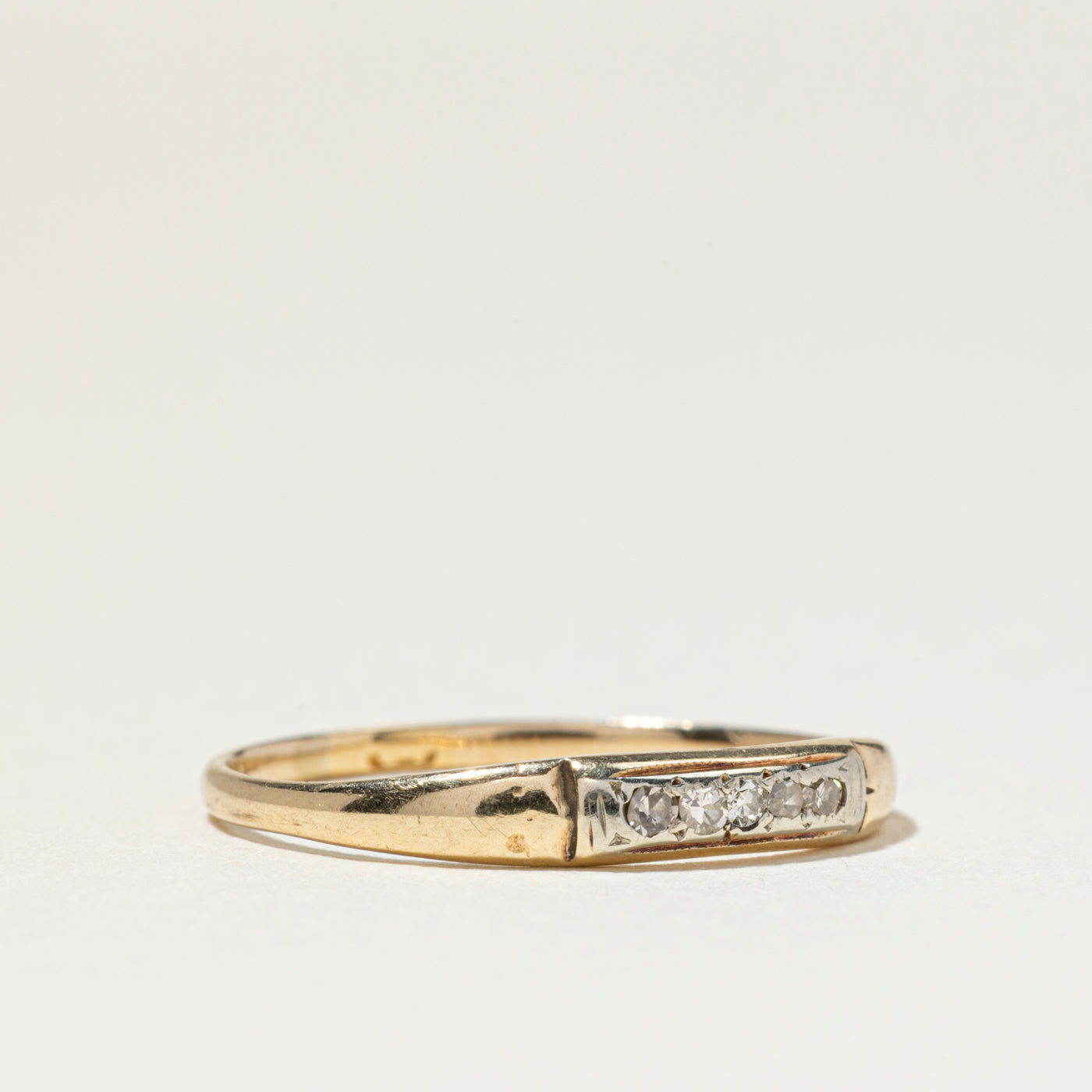 Five Stone Diamond Band | 1.5mm | SZ 6