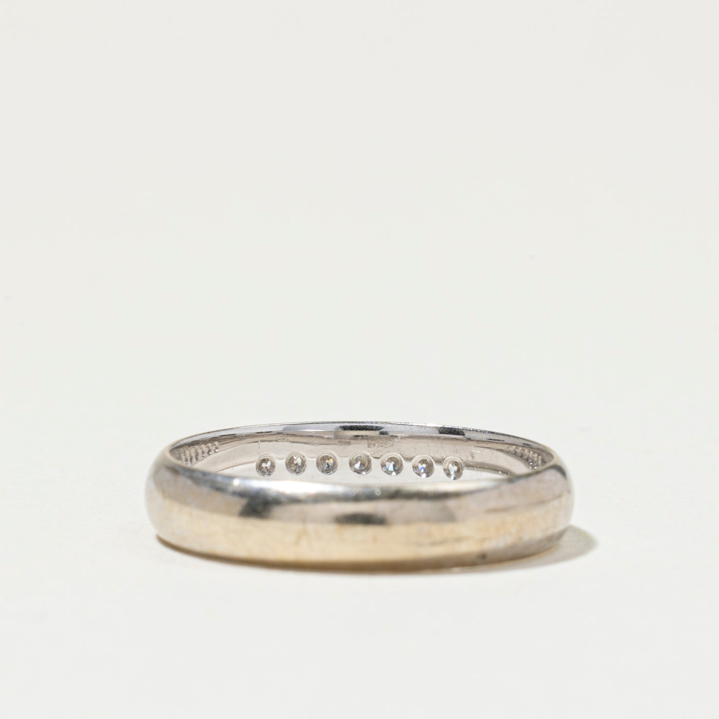 Seven Stone Diamond Band | 3mm | SZ 4.75