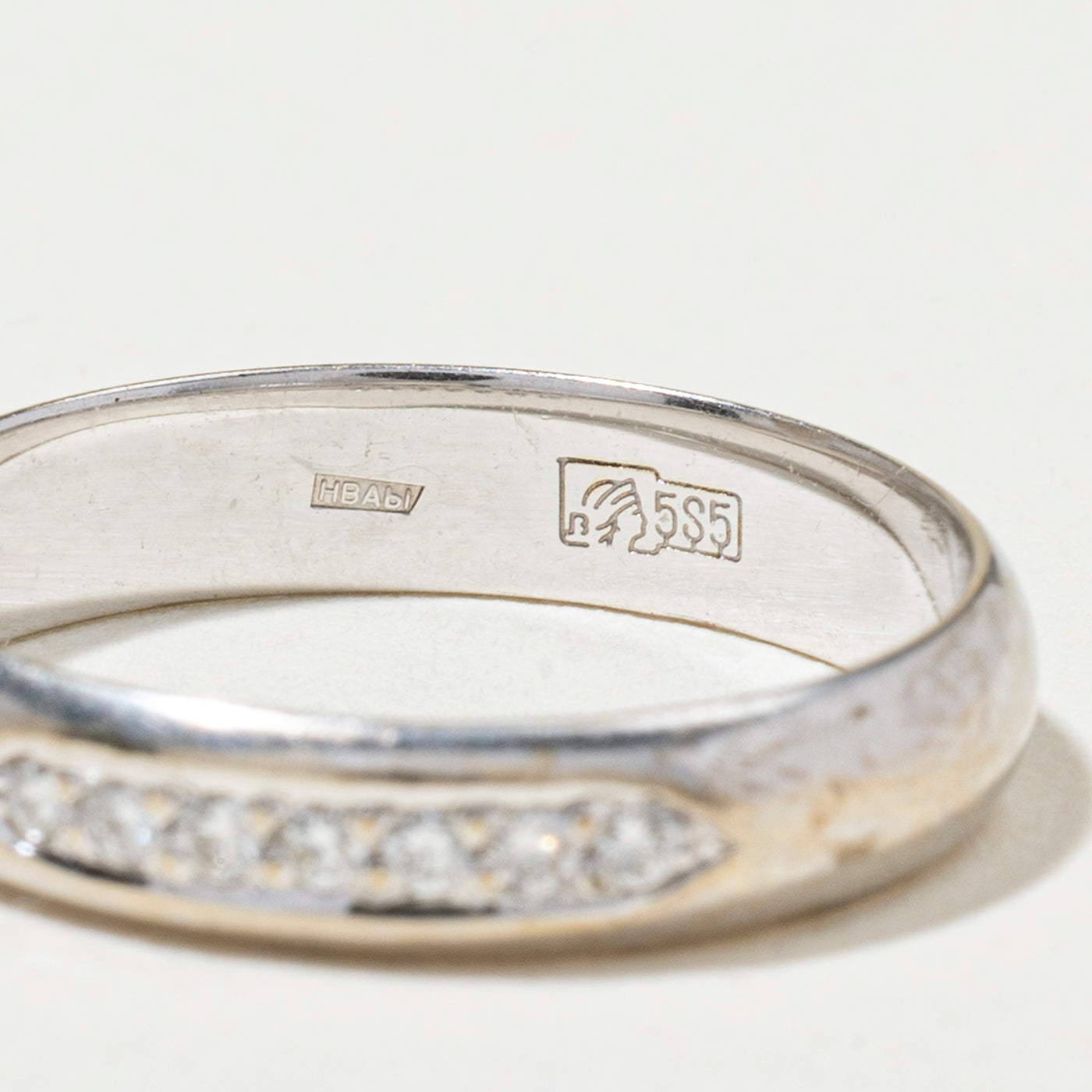 Seven Stone Diamond Band | 3mm | SZ 4.75