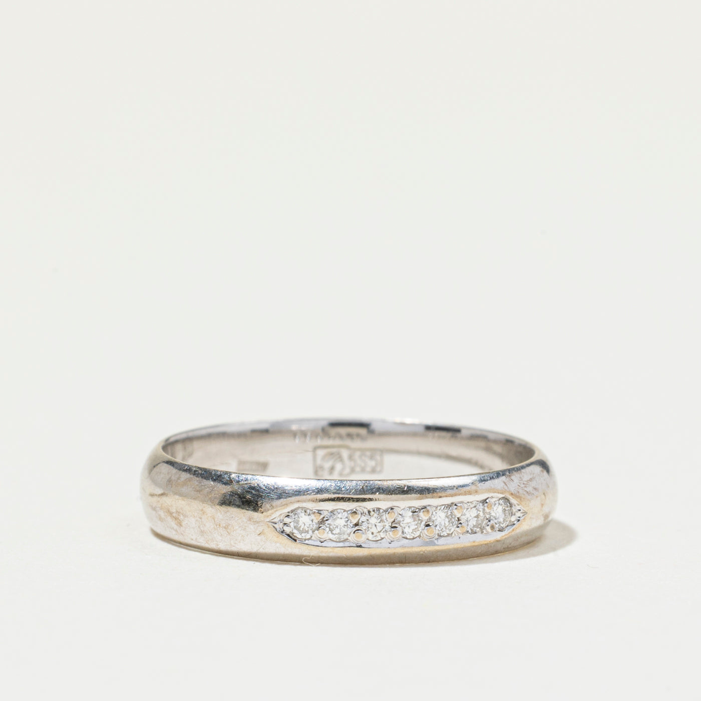 Seven Stone Diamond Band | 3mm | SZ 4.75