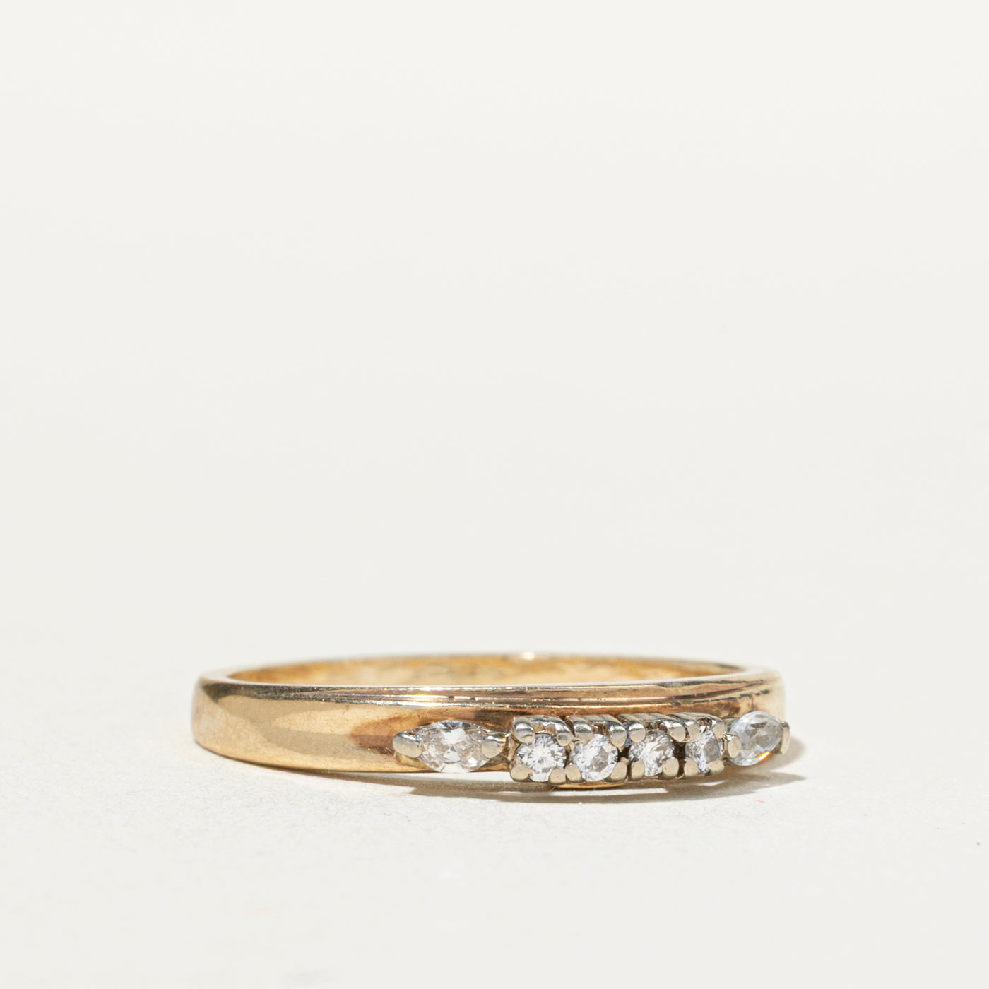Multi Cut Six Stone Diamond Ring | SZ 7.75