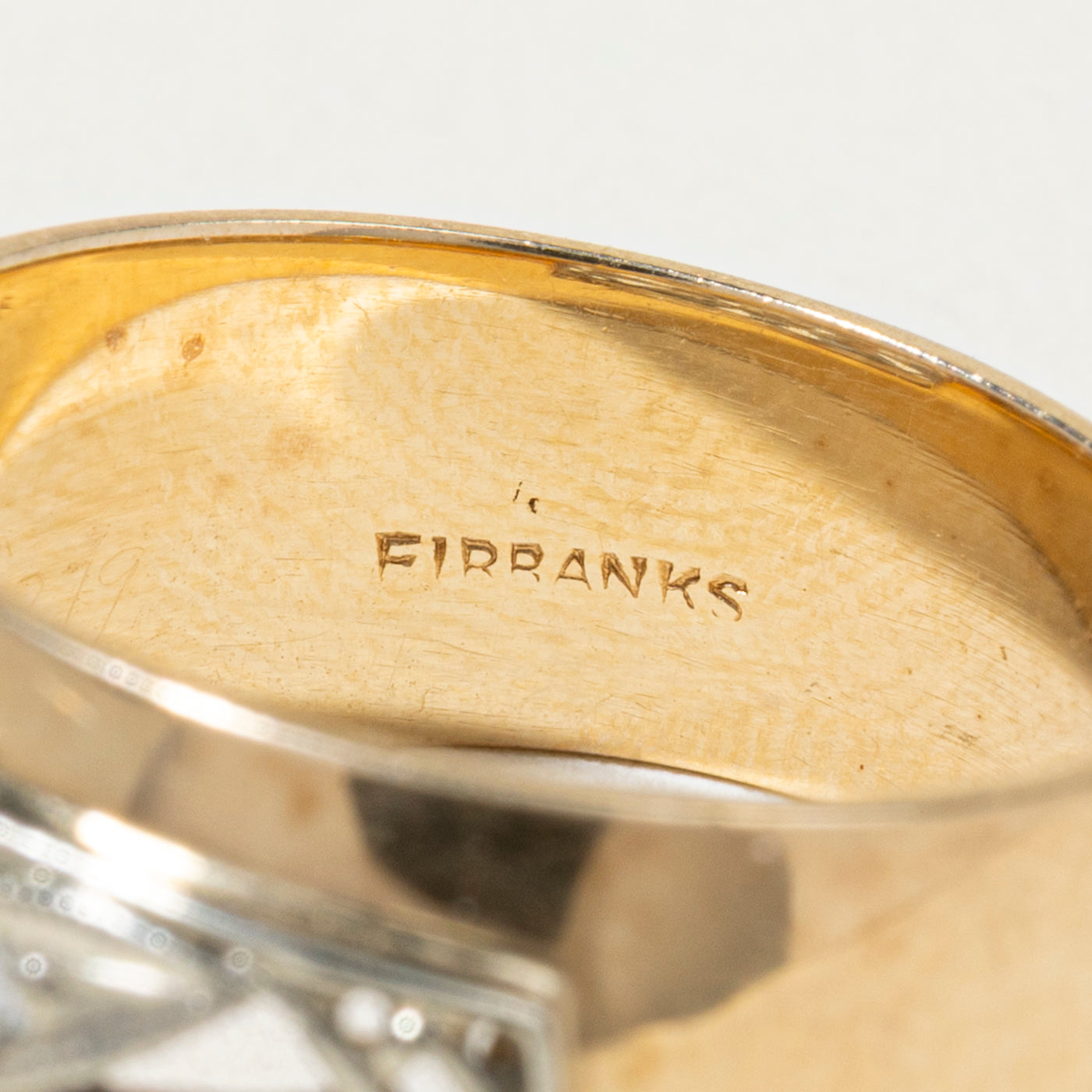 Diamond Ornate Openwork Cocktail Ring | SZ 6.5