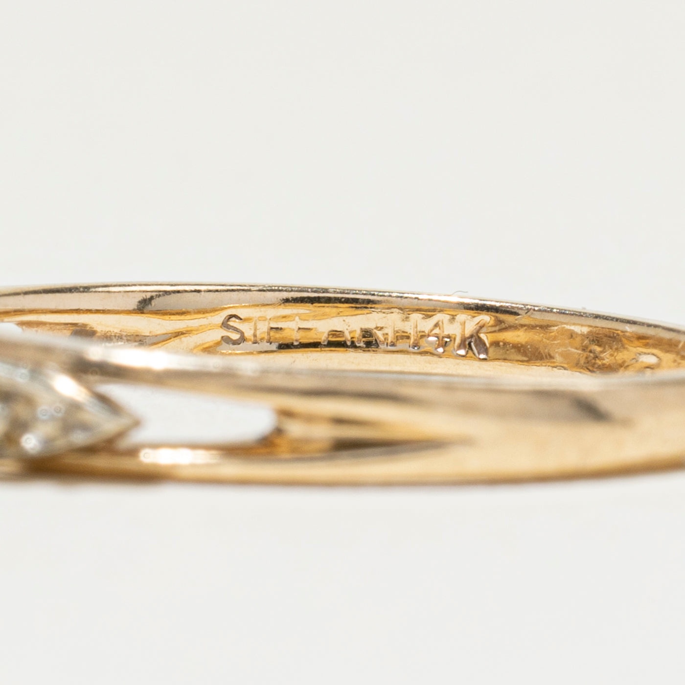 Diamond Open Triangle Ring | SZ 6.5