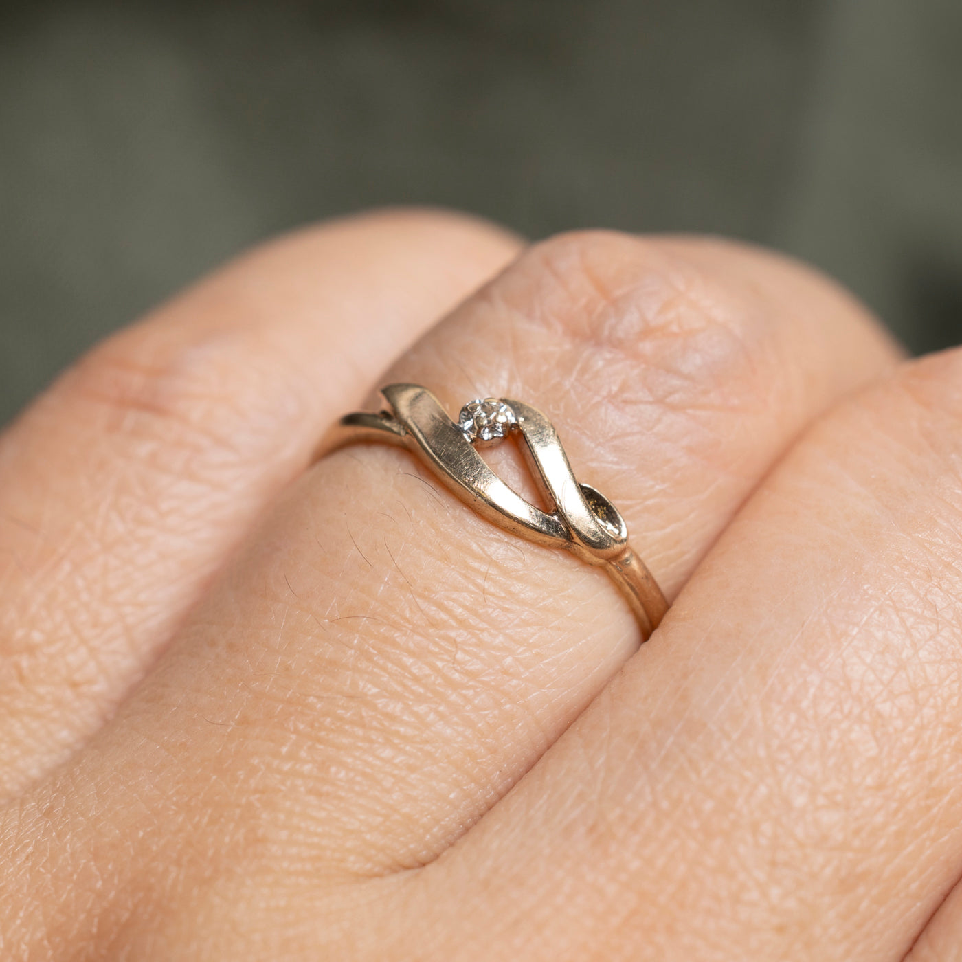 Diamond Abstract Ring | SZ 7