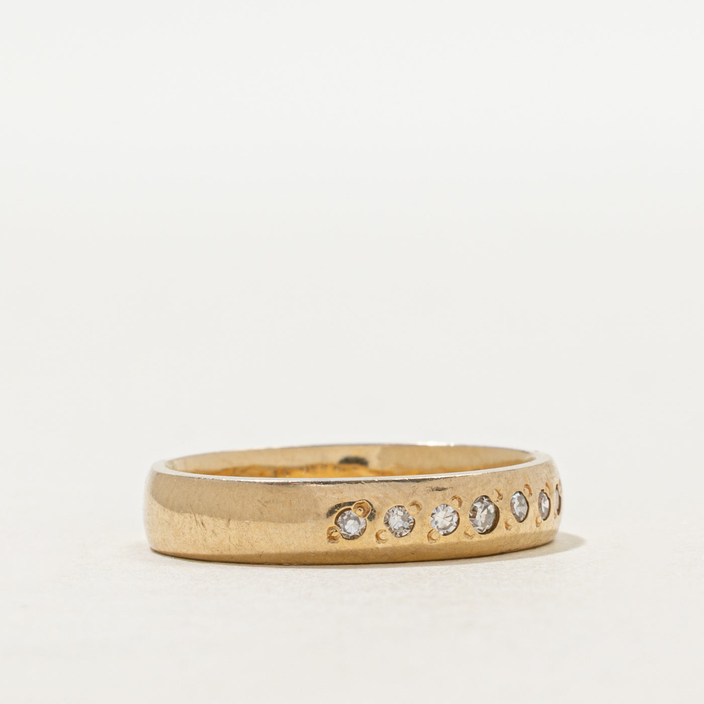 Seven Stone Diamond Band | 1.65mm | SZ 6